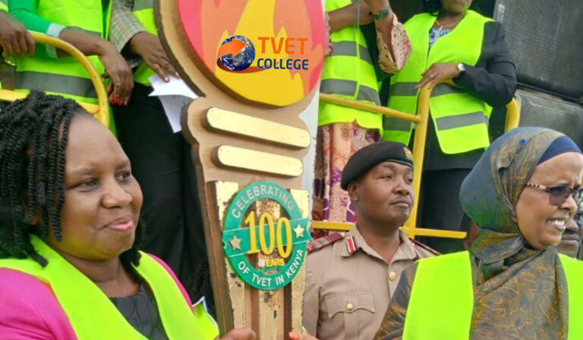 TVET Torch Relay Visits Makueni As Part Of Its Nationwide Tour