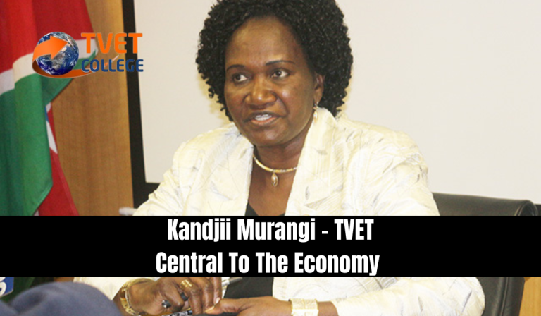 Kandjii Murangi - TVET Central To The Economy 