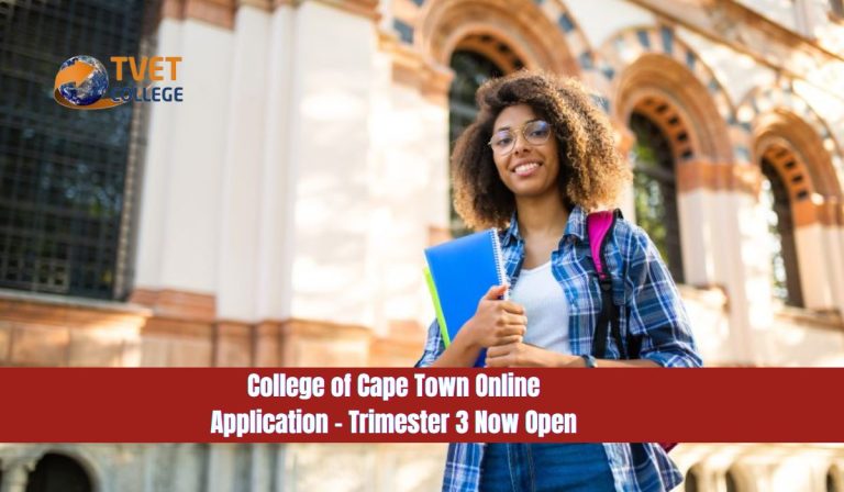 College of Cape Town Online Application - Trimester 3 Now Open