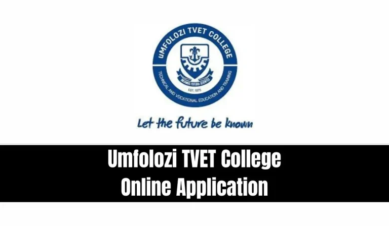 Umfolozi TVET College Online Application