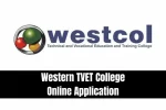 Western TVET College Online Application